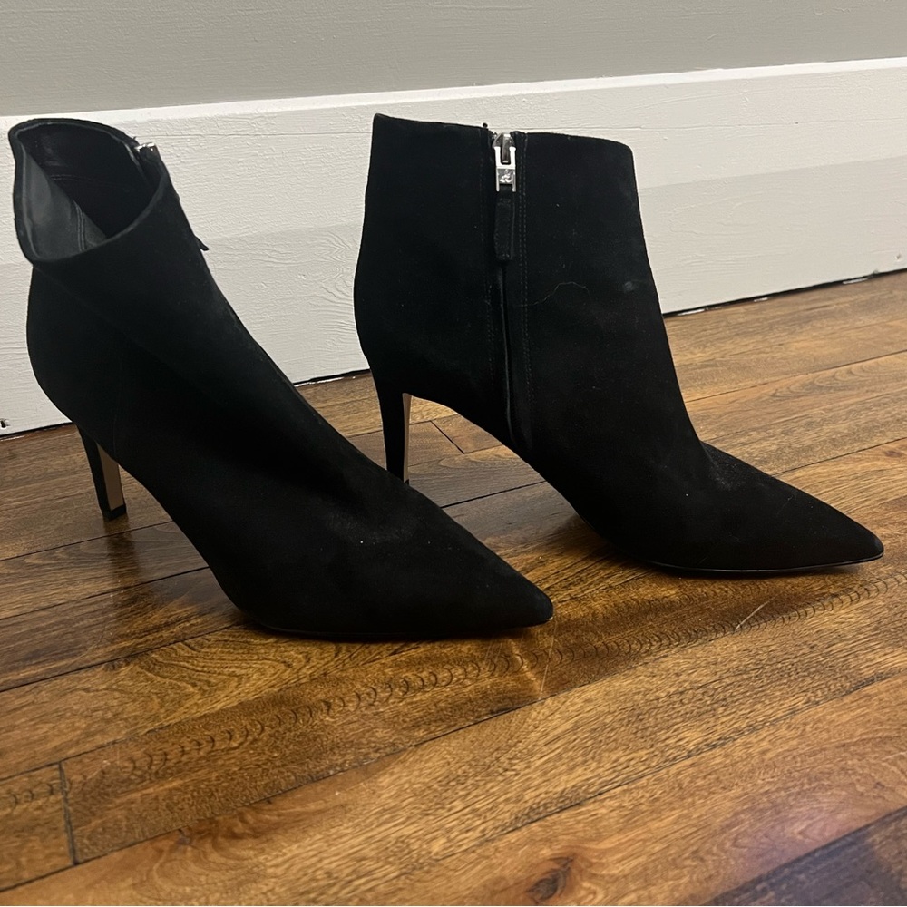 Sam Edelman suede booties size 10